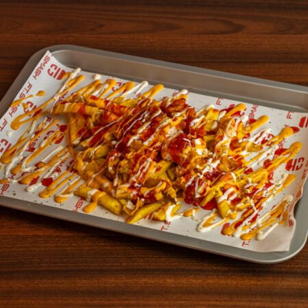 Loaded chicken fries
